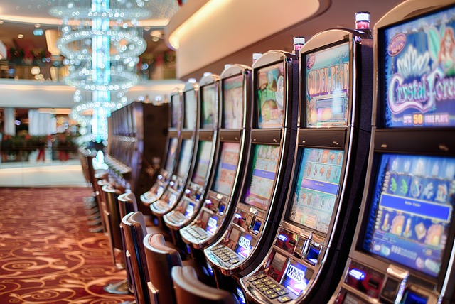 Máquinas en casino